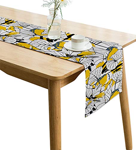 Image of Jute Table Runner Heat Resistant Dining Table Runner for 6 Seater 12 Inches x 72 Inches AATR0025