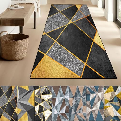 Alfombra lavable antimanchas 85 x 220 cm para proteger tu suelo con diseño suave 2