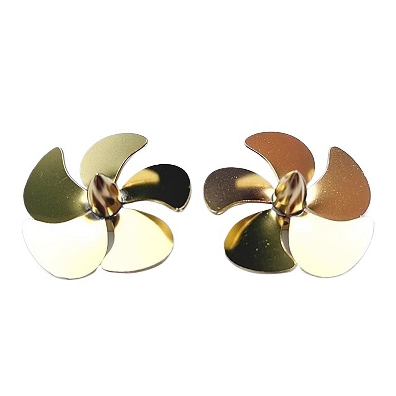 RC Boat 39mm 5-Blade Brass Propeller Set (CW & CCW) High-Performance Upgrade For RC Model Ships
