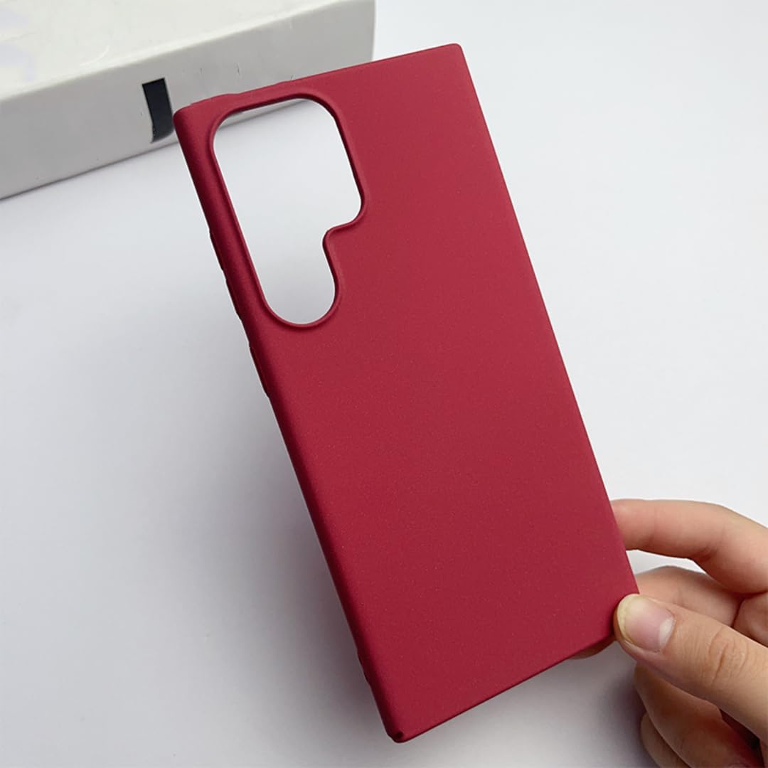 Coque Samsung S10 5G rouge mat idéale pour le quotidien - 8