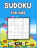 Sudoku For Kids Vol 3: A Collection Of 100 Sudoku Puzzles, Challenging and Fun Sudoku Puzzles for Clever Kids