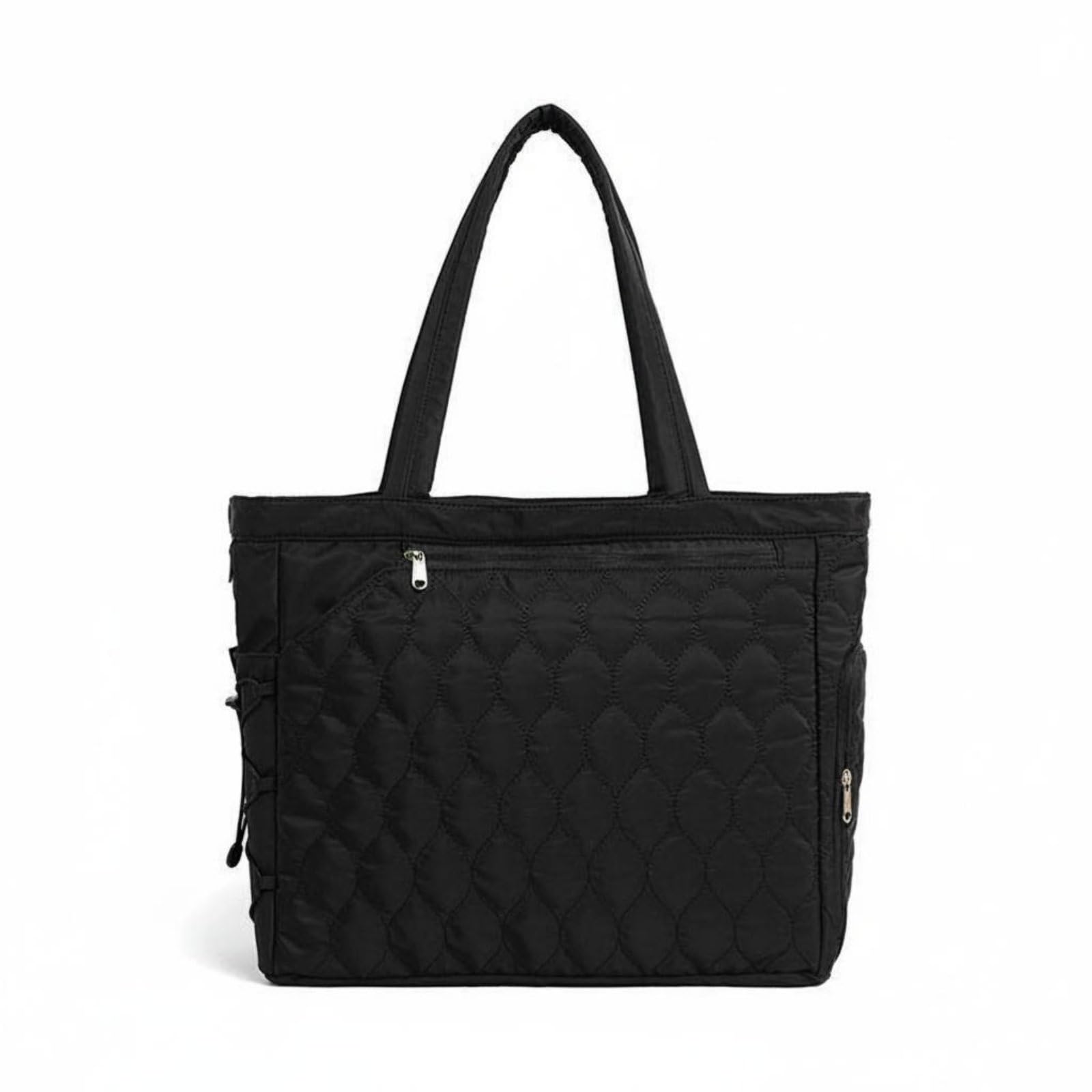 Borsa Sportiva Outdoor Borsone Tote Borsa da Ginnastica Borsa da Tennis con Scomparto Scarpe Tracolla Imbottita Portaracchette Tasca Laptop Poliestere