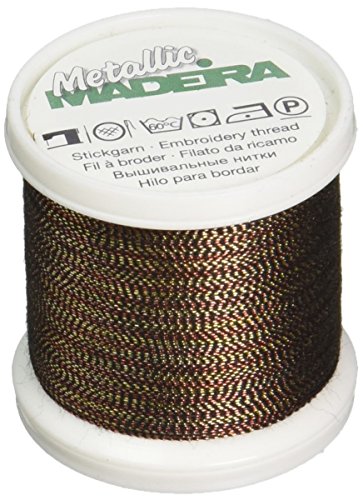 MADEIRA M9842-482 Thread Metal 482 Brown 200m, #482 Brown, 200 m
