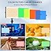 2-Pack LED Video Light with Stand, Home Studio Back Lights, Photo Lights with Color Filters for Close Photography Lighting YouTube Video Recording, Desk Game Steaming