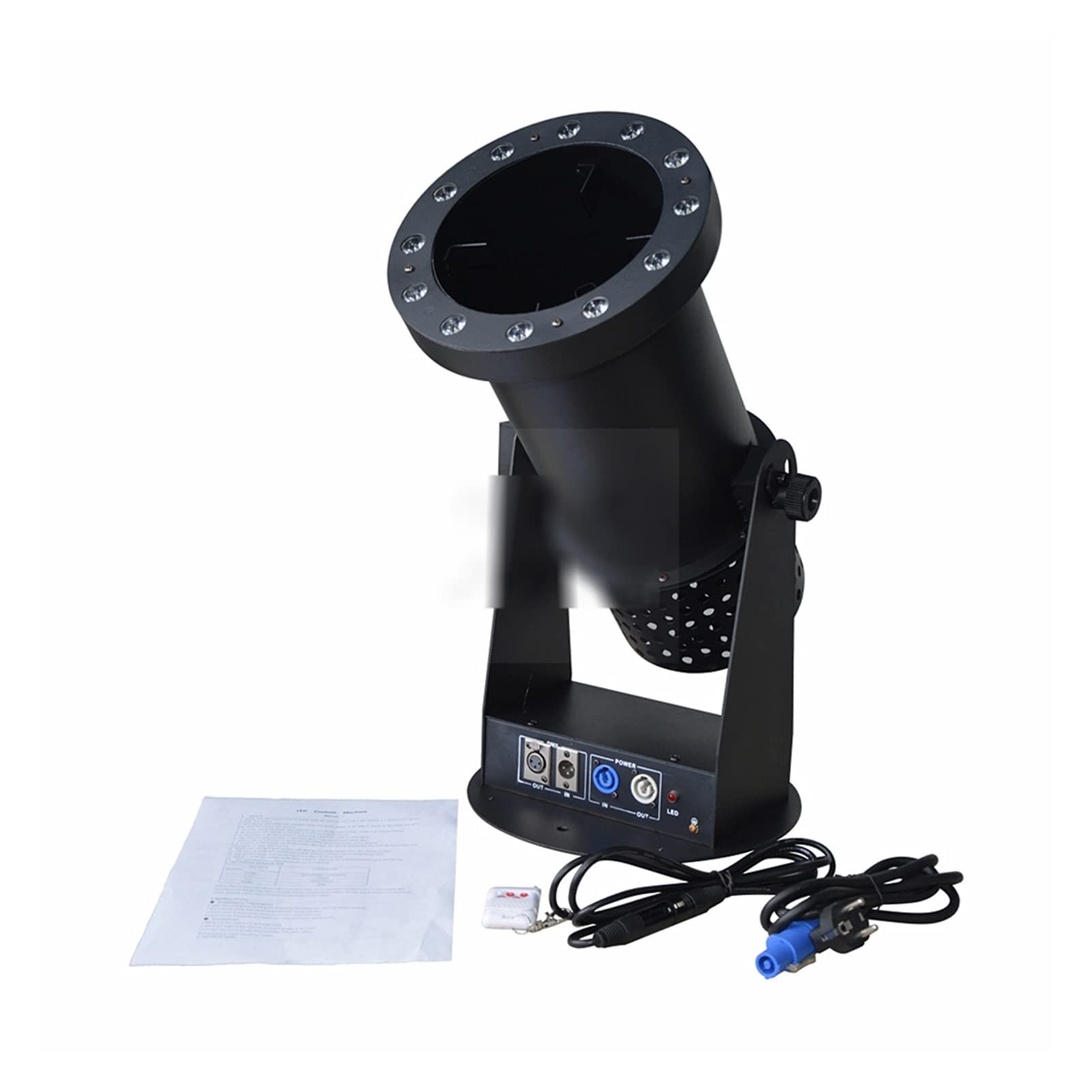 Konfetti-Maschine Confetti-Launcher. LED Buntes Papier DMX Gebläse-Bühneneffektmaschine for Konzerte Partys und Sonderveranstaltungen Für Hochzeitsfeier Dekoration
