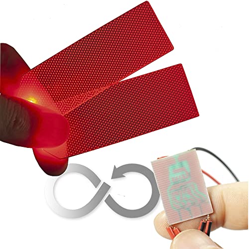 Image of Breathing Pattern LED Decorations Flexible Helmet Lights Cosplay DIY Kit RGB Superhero Men's Gift - Red Breathing Light