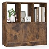 【Esthétique moderne】Adoptez un style épuré et contemporain avec cette bibliothèque. Ses lignes nettes et son design simple s’harmonisent avec divers styles d’intérieur, tout en offrant un rangement fonctionnel