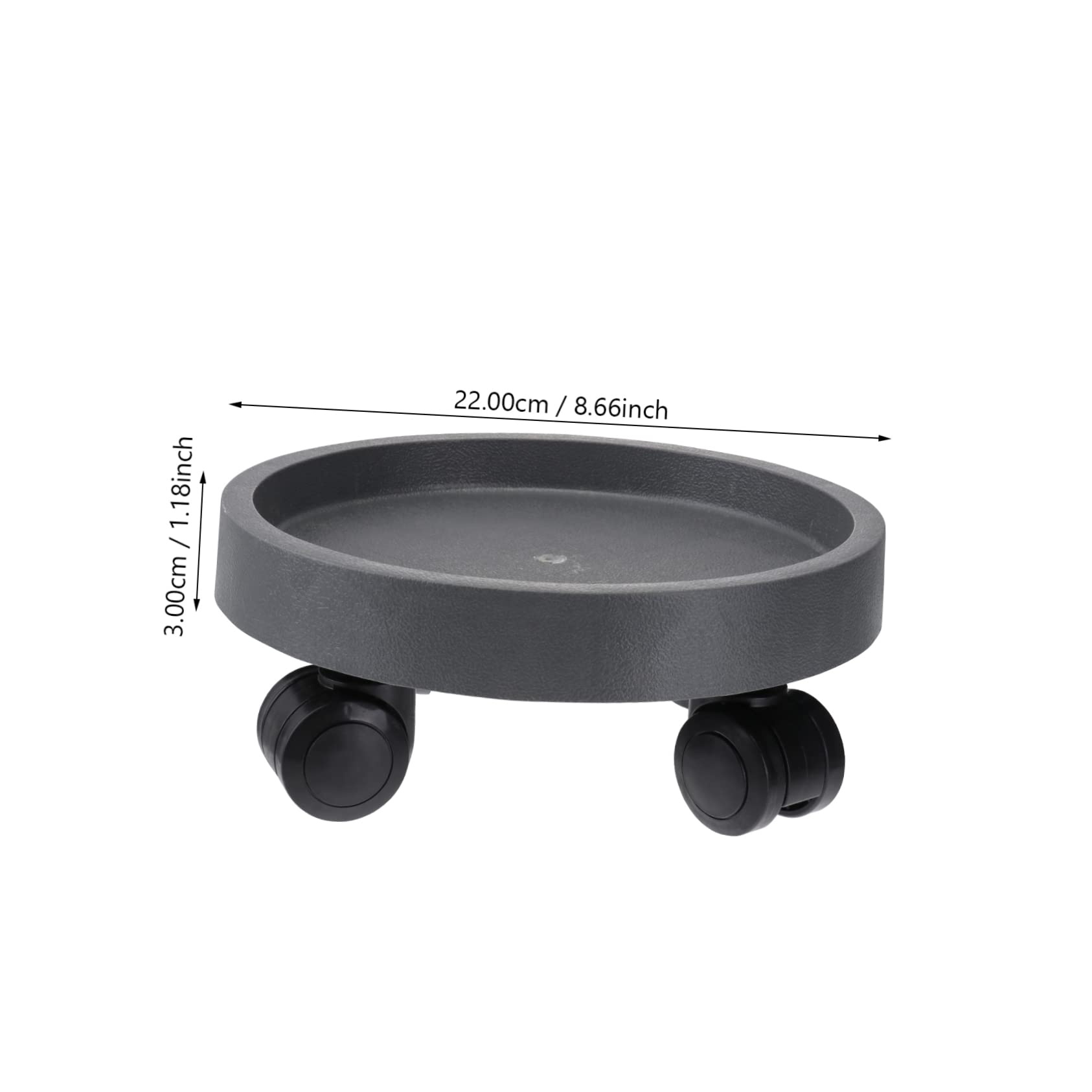 BESTonZON 1Pc Flowerpot Base Tray Durable Gardening Pot Saucer for Use Resin Plant Drip Tray Outer for Home Flowerpots and Succulent