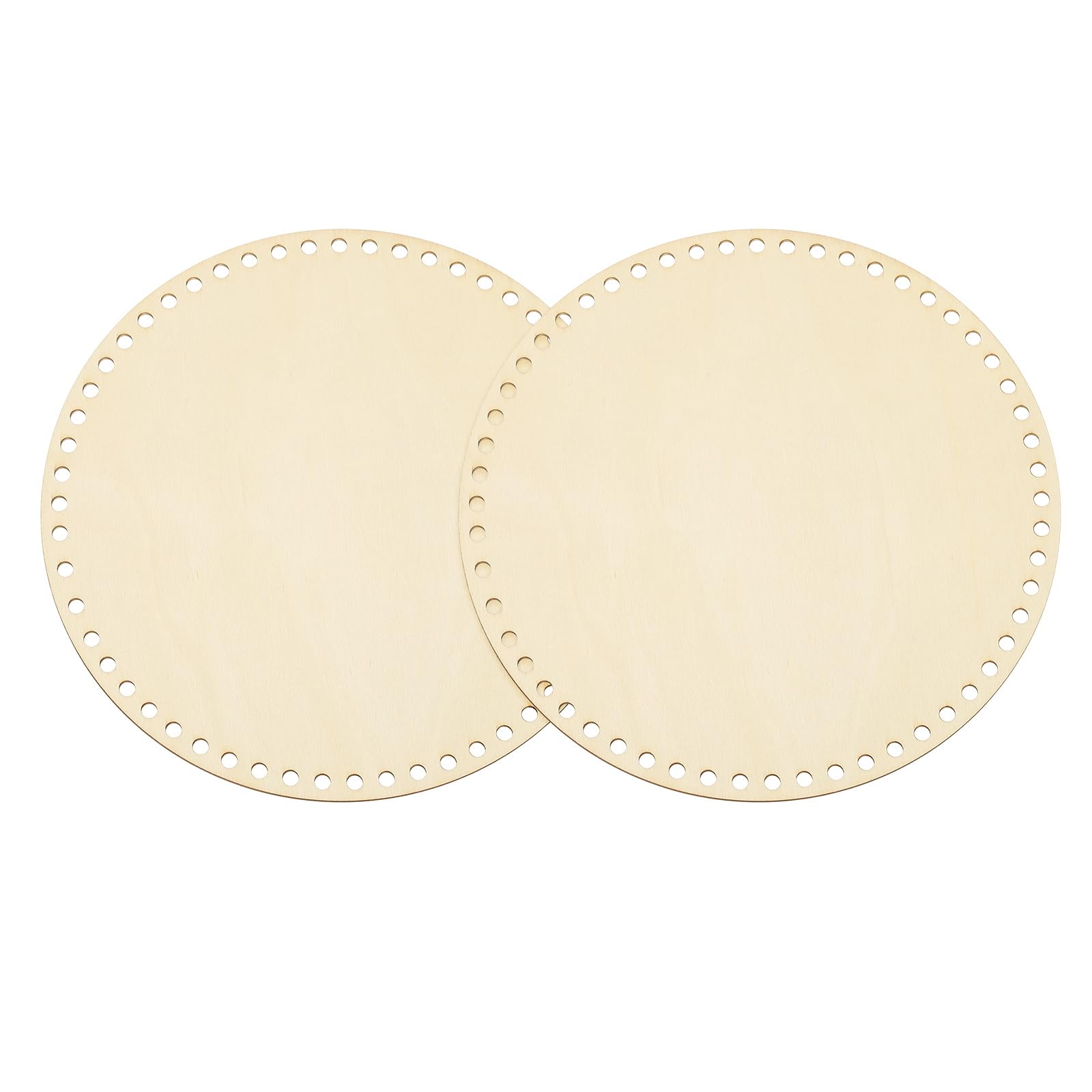 Base en bois de 30,5 cm pour sac à main haut de gamme et vannerie fine PATIKIL lot de 2