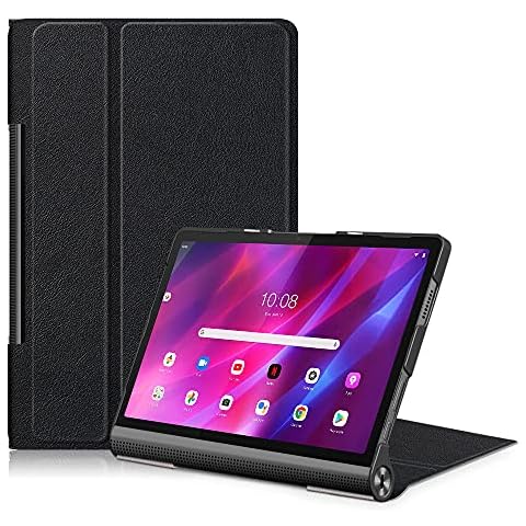 TOPCASE Case Fits Lenovo Yoga Tab 11" YT-J706F Tablet,With Auto Sleep/Wake Up Function Cover,Black Cover