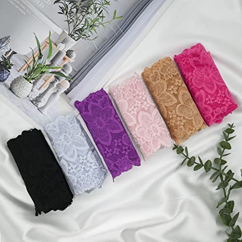 Umiehary High Waist T Back Lace Fashion & Retro Thick Band Women Thongs with Multiple Colors Plus Size3