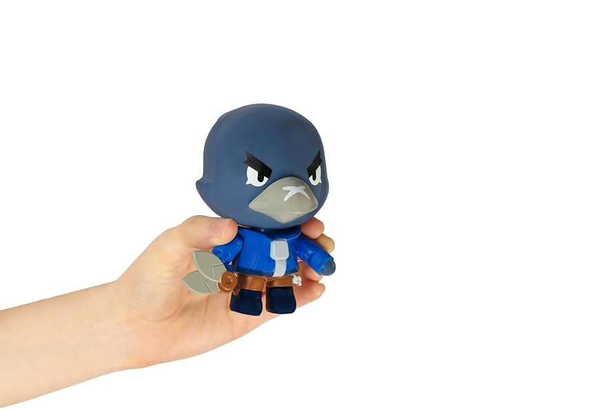ブロスタBigフィギュア クロウ【公式ライセンスグッズ】 Amazon.co.jp: 【公式ライセンス商品】Brawl Stars アクション