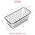 XINFULL 4 Pack Wire Storage Baskets Household Metal Wall-Mounted Containers Organizer Bins for Kitchen Bathroom Freezer Pantry Closet Laundry Room Cabinets Garage Shelf, Medium