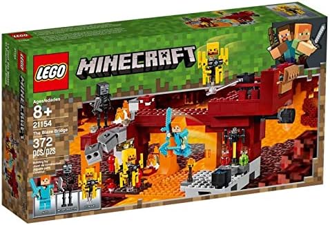 LEGO Minecraft The Blaze Bridge 21154 Building Kit (370 Pieces) - Image 4