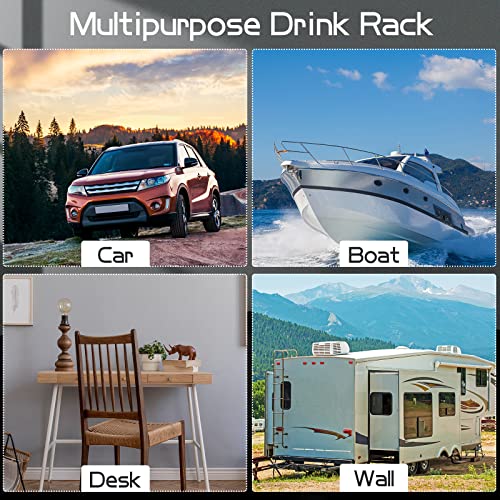 Boat Cup Holder Folding Cup Holder Adjustable Drink Holder With Screws Wall Mount Plastic Cup Holder Car Water Bottle Holder Autos Boats Accessories For Trucks Autos Boats Accessories, Black #TOP6