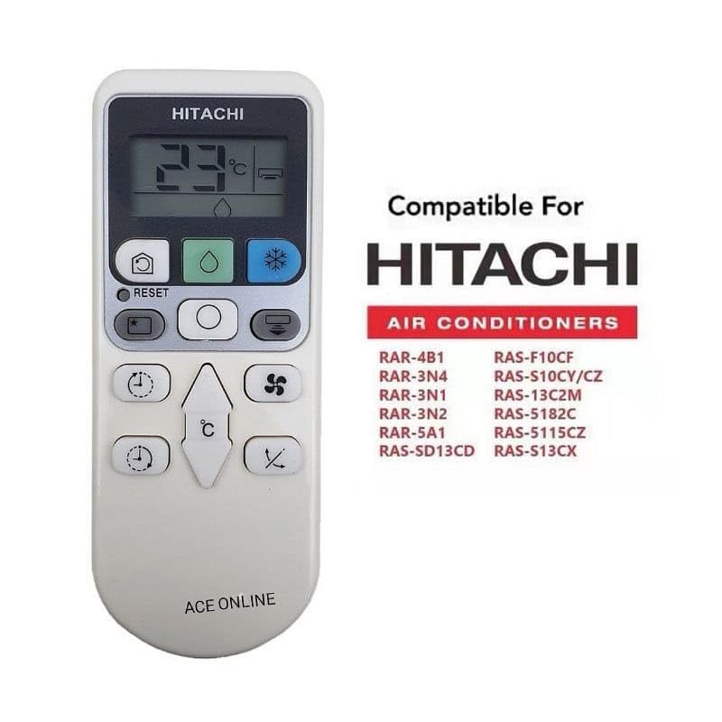 Télécommande Hitachi RAR-3NA cassée solution de remplacement