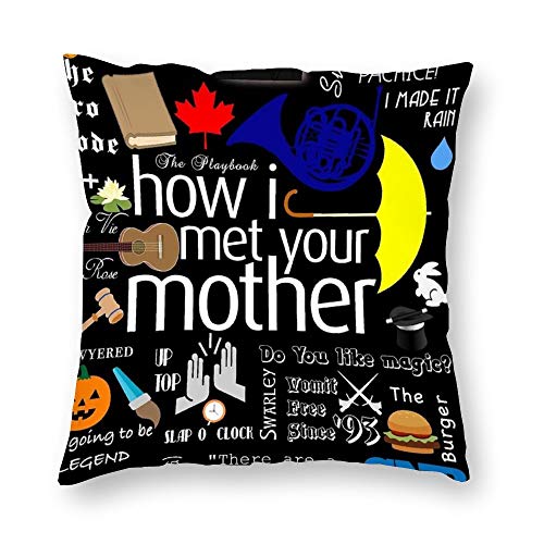 VinMea Decorative Pillow Cover How i Met Your