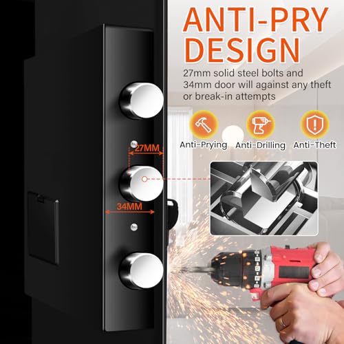 Large cash storage safe for business