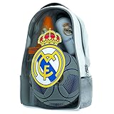 El kit incluye: 1x Balón tamaño 5, 1x botella de agua de aluminio, 1x bomba de aire y 4x conos de entrenamiento.