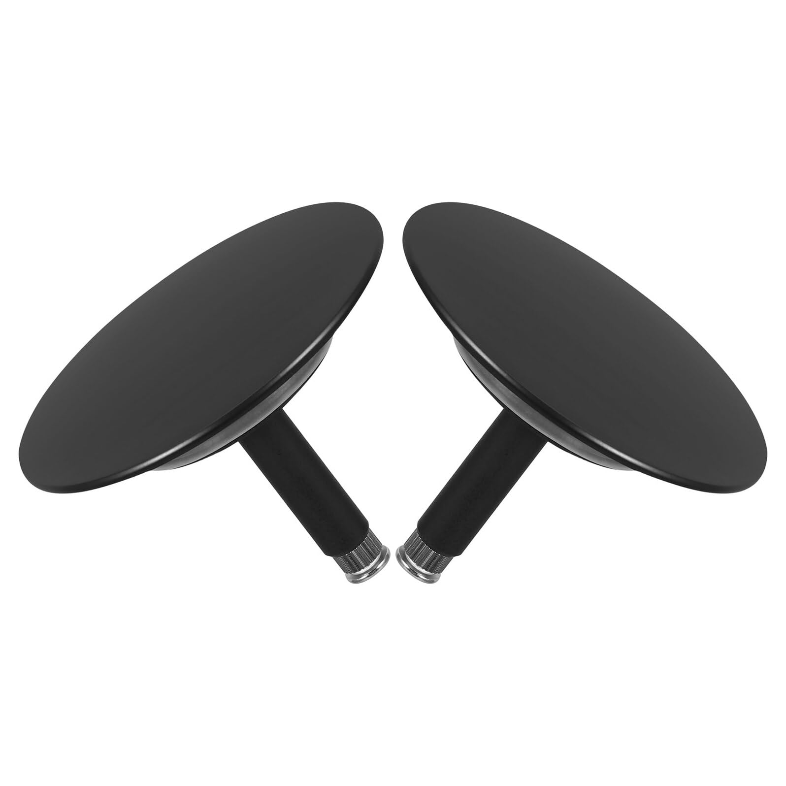 Bouchon de vidange anti-fuite 70 mm avec joint haute densité noir mat