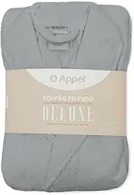 Roupão Felpudo Deluxe com Poliamida de Alta Absorção | Toque Macio