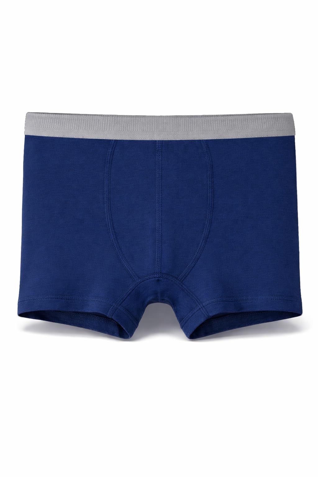 SAMILY Jungen Boxershorts aus Baumwolle Unterhosen 10er Pack Schwarz Grau Blau