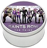  MasTazas Saints Row The Third Runde Metalldose aus Zinn Round Metal Tin Box