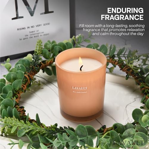 Scented-Candle-Handcrafted-with-100-Natural-Soy-Wax-and-Essential-Oils-for-Stress-Supports-and-Better-Sleep-Long-Lasting-Burn-Time-Perfect-for-Home-and-Office-Decor-Champagne