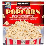 Kirkland Signature Microwave Popcorn, 3.3 oz, 44 Count (Family Bundle)