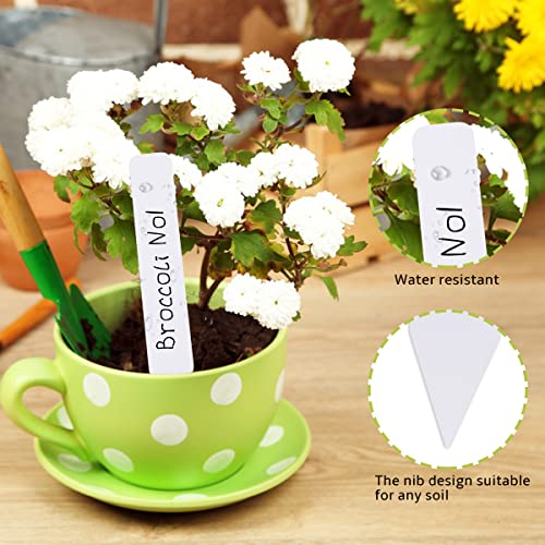 Tdhdike L12 Plant Labels 4 Inch 300Pcs Plastic Plant Name Tags thumb #3