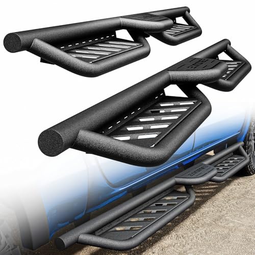 Image of ONINE Tri-Step Running Boards for Chevy Silverado GMC Sierra Crew Cab