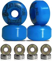Roda para Skate Black Sheep 51mm Azul Dureza 90a com Rolamentos ABEC-5