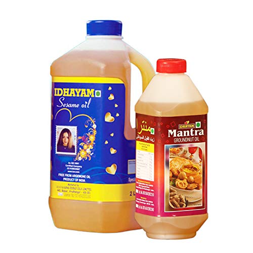 Buy Idhayam Sesame Oil & Mantra Groundnut Oil Authentic Flavour