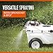 NorthStar Tow-Behind Trailer Boom Broadcast and Spot Sprayer - 21-Gallon Capacity, 2.2 GPM, 12 Volt DC