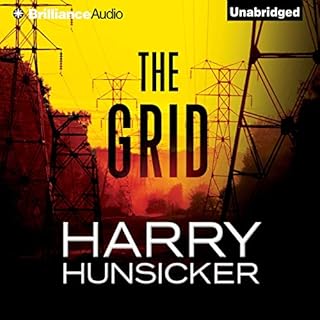 The Grid Audiolibro Por Harry Hunsicker arte de portada