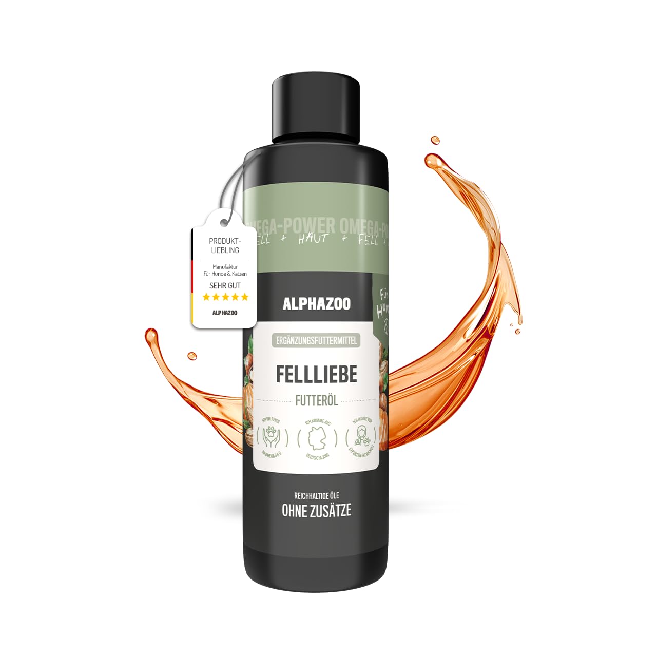 alphazoo olio di Fellliebe 250ml