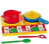 Farbe: Bunt Theo Klein 9170 - Kochplattenset Casa Mia