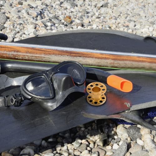 Carrete de buceo compacto de aleación de aluminio para trabajos subacuáticos 7