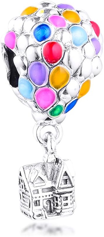 2020 Summer Up House & Balloons Bead 925 Silver DIY Fits for Original Pandora Bracelets Charm Fashion Jewelry
