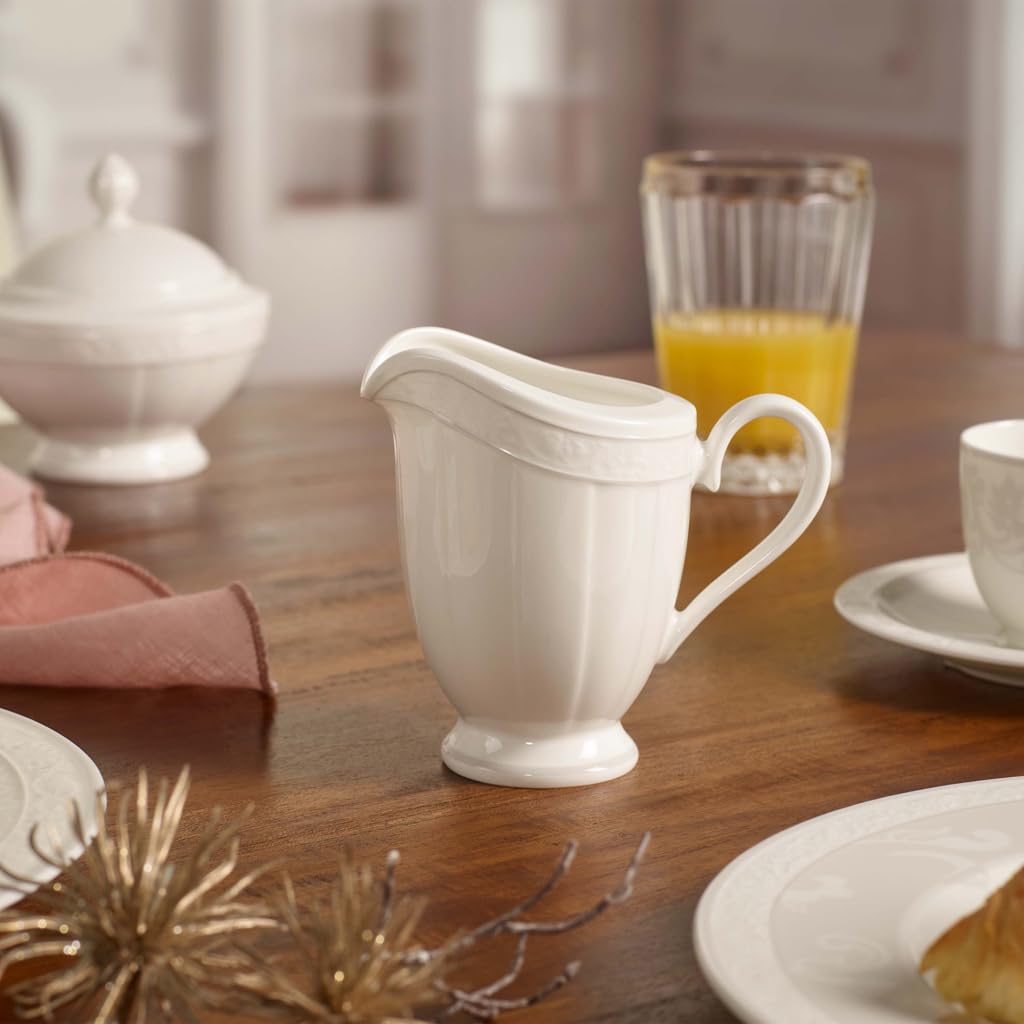 Villeroy & Boch 10-4392-0780 Gray Pearl Milchkännchen, Porzellan 1043920780, Mehrfarbig