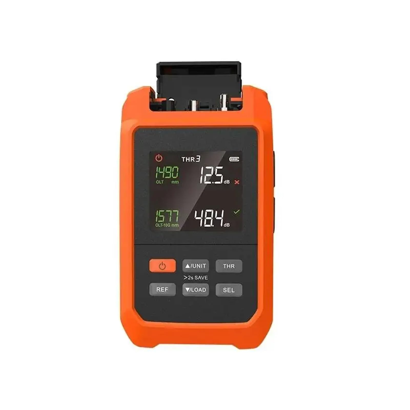 Compteur de puissance optique HY-61310G PON avec longueur d'onde 30mW 1577/1490 Nm, testeur de Fiber Erreur faible