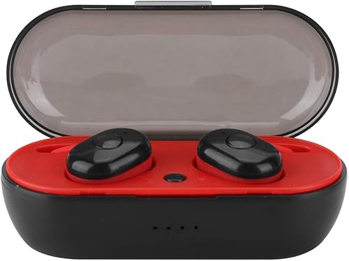 Kafuty Auricolari Bluetooth Senza Fili TWS Sport Mini Music Headset Cuffie Stereo con Scatola Ricarica Impermeabile 2 5 Ore utilizzo del Tempo Nero Kafuty Auricolari Bluetooth Senza Fili TWS Sport Mini Music Headset Cuffie Stereo con Scatola Ricarica Impermeabile 2 5 Ore utilizzo del Tempo Nero