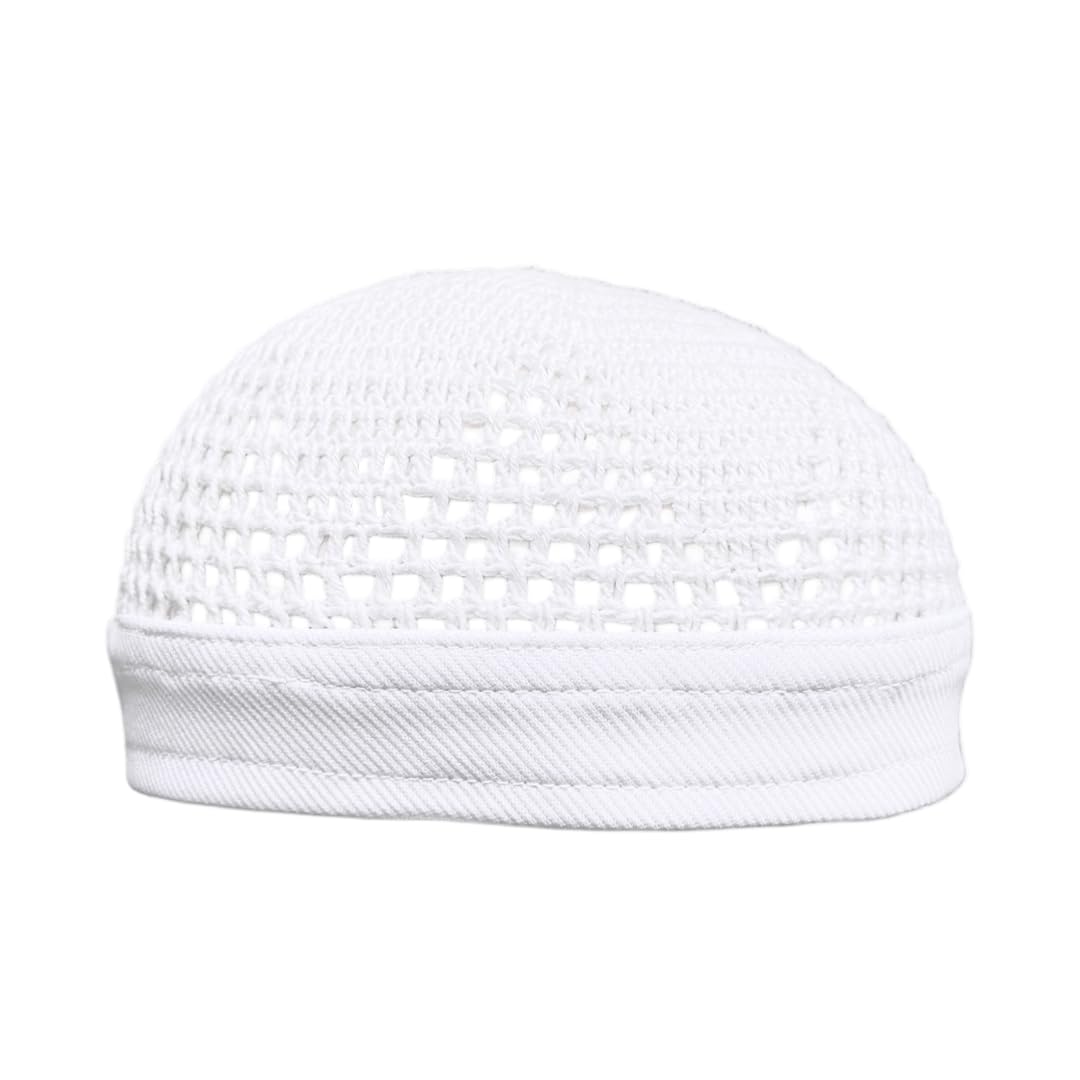 al inam cap house ICH Damishq Cap | Islamic Knitted Cap for Men | Model No. (N-17) | Soft & Stretchable Muslim Topi | Breathable Kufi Cap for Namaz, Free Size |-picture-15