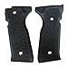 Hogue 91159 Beretta Cougar 8045 Grip, Checkered G-10 Solid Black