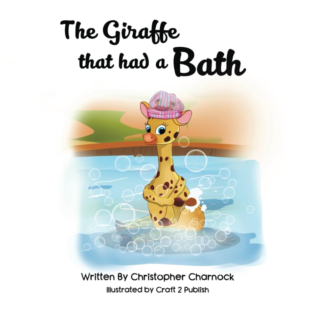 The Giraffe that had a Bath
