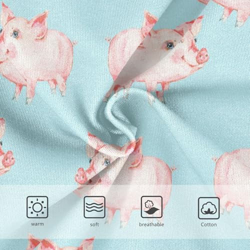 Girls Underwear Soft Cotton Pig Kids Panties in Sizes 2/3t, 4t, 5t, 6 and 83