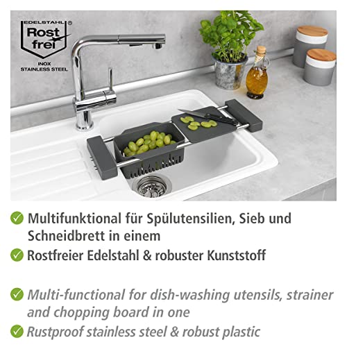 WENKO Cami sink caddy, extendable sink organizer - Image 3