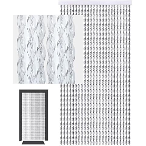 Defacto Cortina para puerta de PVC transparente Cover