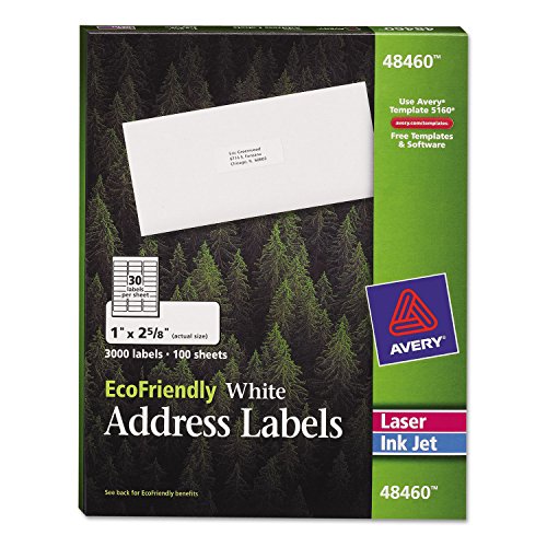 Image of AVERY - AVE48460 - EcoFriendly Labels