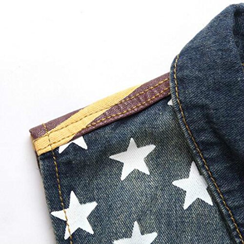 Colygamala Men's Comfortable Sleeveless Lapel Denim Jean Vest Button Up Motocycle Jacket4